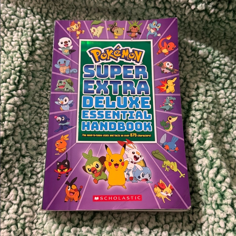 Scholastic‎ Pokémon Handbook with Purple Cover